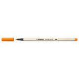 Stabilo pen 68 brush - viltstift - oranje (54)