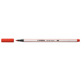 Stabilo pen 68 brush - viltstift - karmijnrood (48)