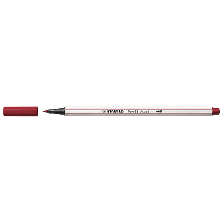 Stabilo pen 68 brush - viltstift - purper (19)