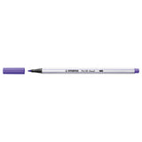 Stabilo pen 68 brush - viltstift - paars (55)