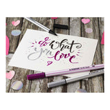 Stabilo pen 68 brush - viltstift - abrikoos (26)