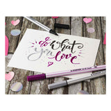 Stabilo pen 68 brush - viltstift - zwart (46)