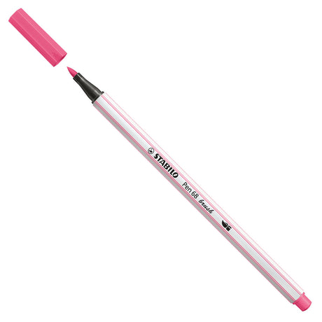 Stabilo Pen 68 Brush 29 Roze