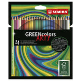 Stabilo Greencolorers faarweg Bleistift arty, 24st.