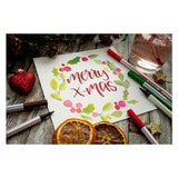 Stabilo pen 68 brush - viltstift - arty - set met 12 stuks