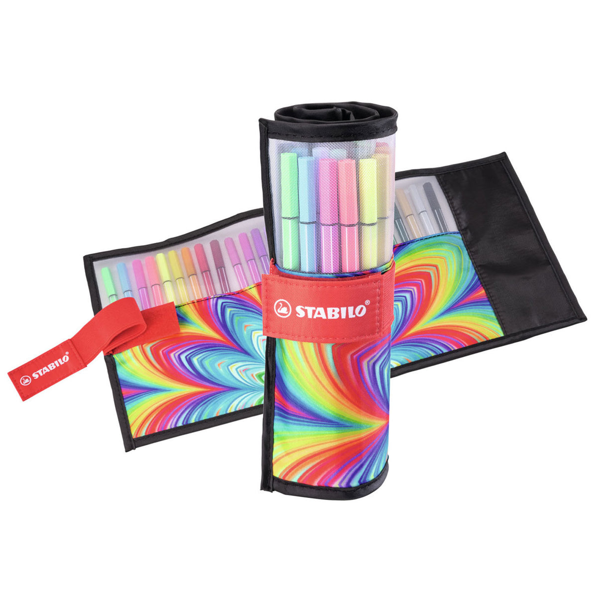Stabilo pen 68 rollerset met 25 kleuren