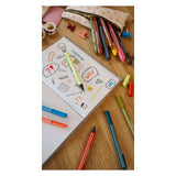 Stabilo pointmax - hardtip fineliner 0,8 mm - nylon punt - etui met 15 kleuren