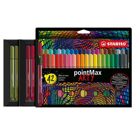 Stabilo PointMax Fineliners ARTY, 42st.