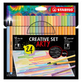 Stabilo Stabily setzt Arty Fili -Tip Pens 68 88 88 Stécker