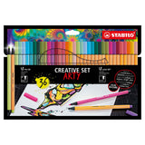 Stabilo Stabilo setzt arty gefillt -tip Pens 668 46 Stéck