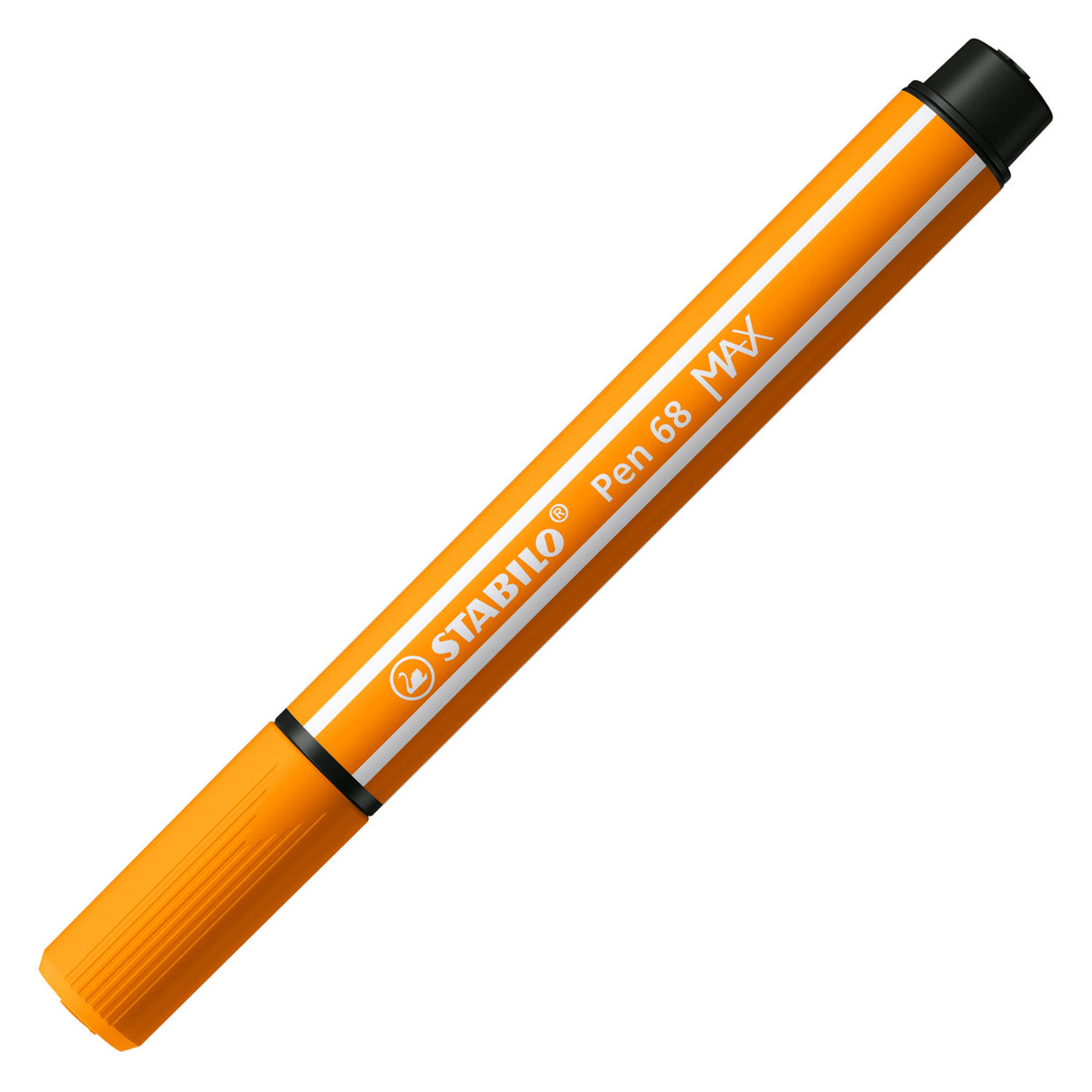 Stabilo Pen 68 Max Fill -Tip Pen mat décke Chiselspunkt Orange