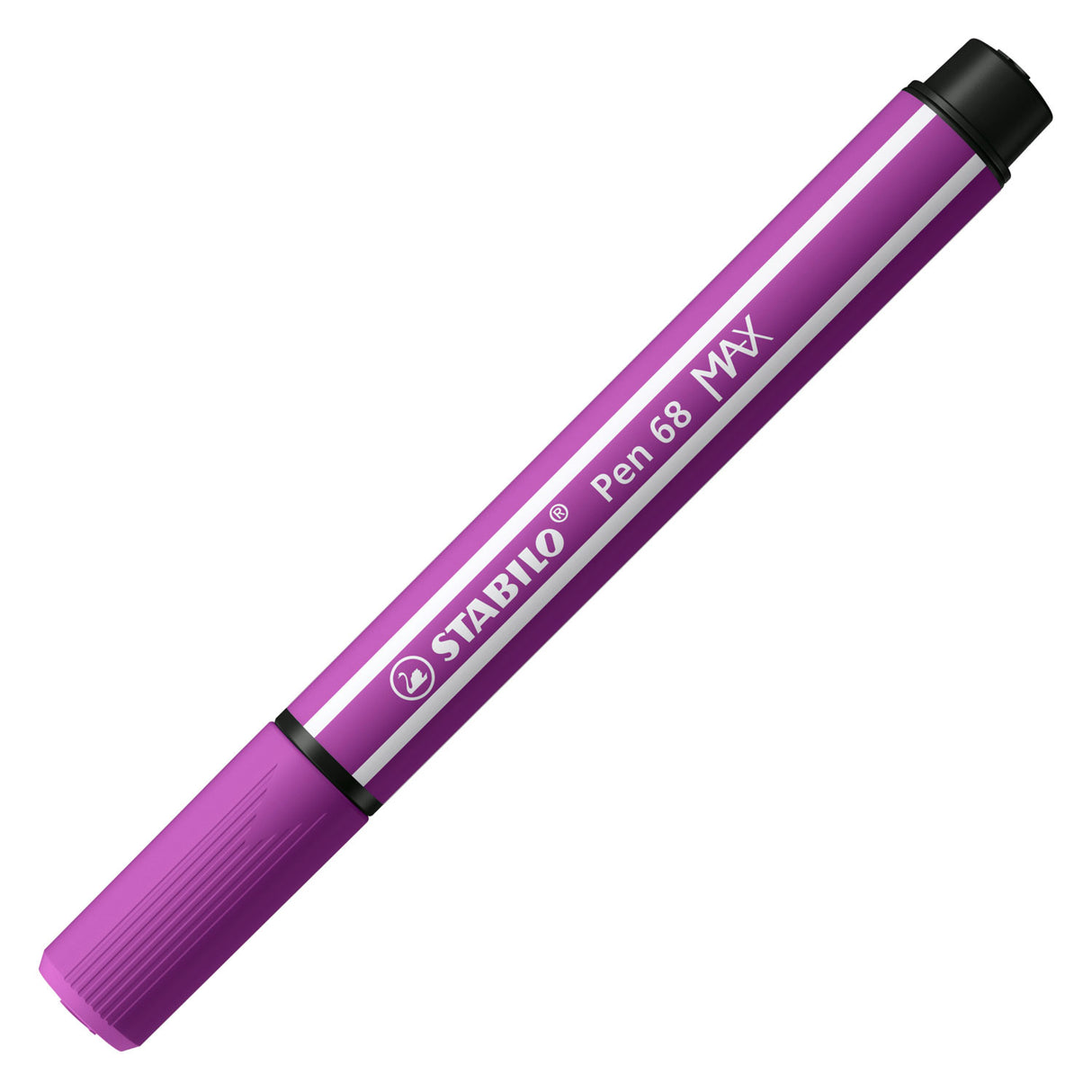 Stabilo Pen 68 Max Fillt -Tip Pen mat engem décke Chisel Point Lilac