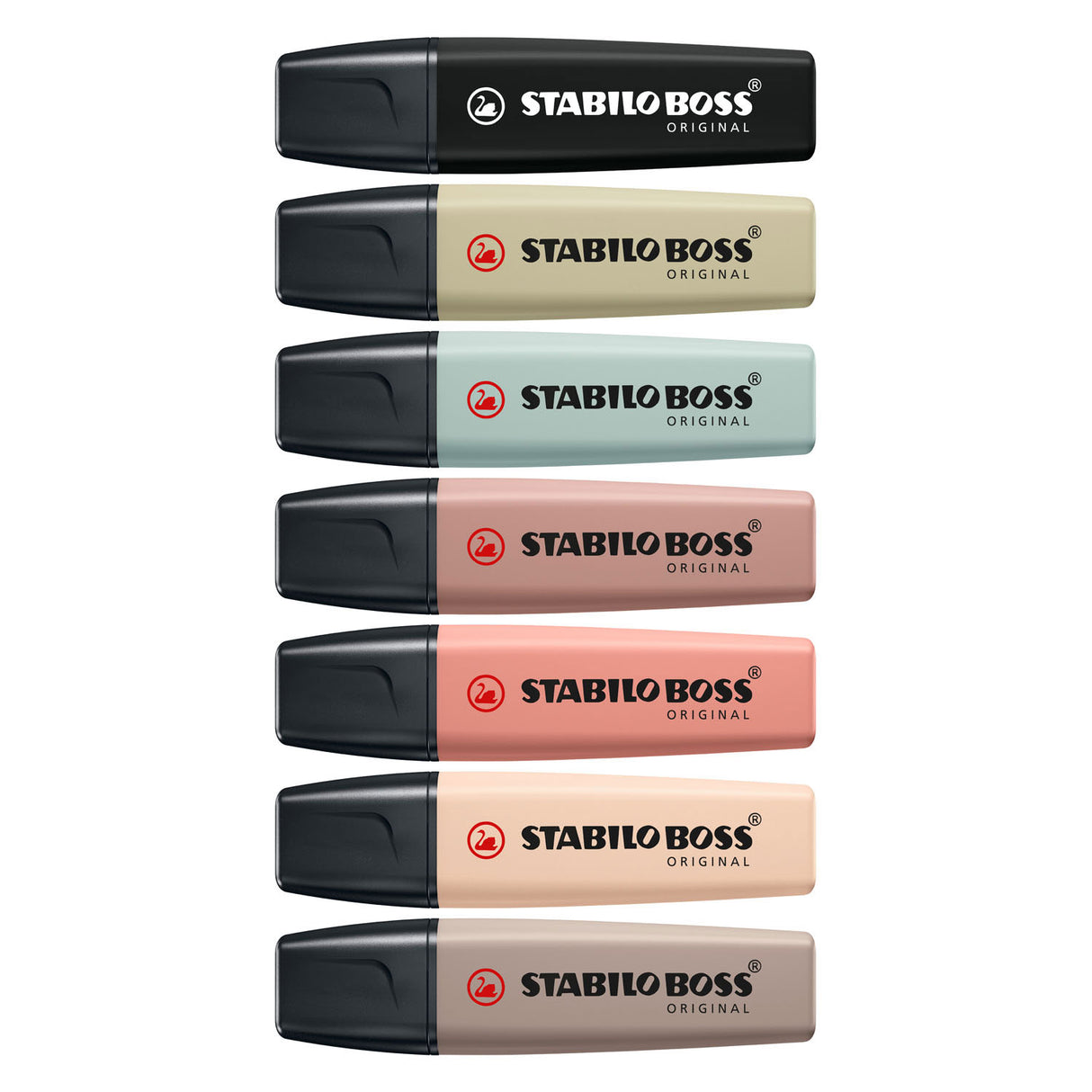 Stabilo BOSS ORIGINAL Markeerstift Set 8 Stuks NatureColors