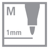 Stabilo viltstift pen 68 medium 18 stuks
