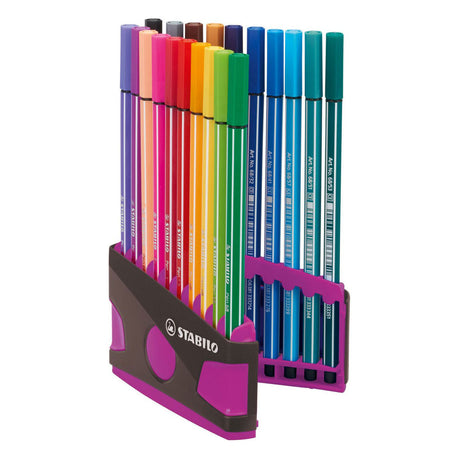 Stabilo set viltstiften pen 68 1 stuks