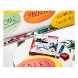 Stabilo whiteboard-marker markdry kleurenassort extra breed potloodpunt 5 stuks