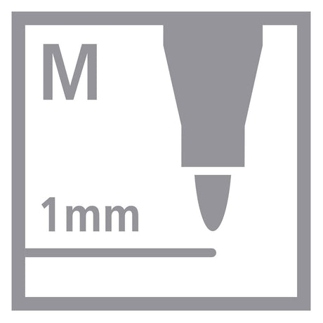 Stabilo pen 68 mini viltstift meerkleurig 15 stuk(s)