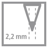 Stabilo easygraph s hb rechtshandige grafietpotloden petrol - 2st.