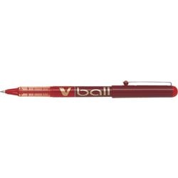 Rollerball pilot v-ball 0,4 mm rood