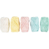 Creativ company https: www.cchobby.nl katoengaren-afm-8-4-l-5x50-m-pastelkleuren-5x20-gr-1-doos