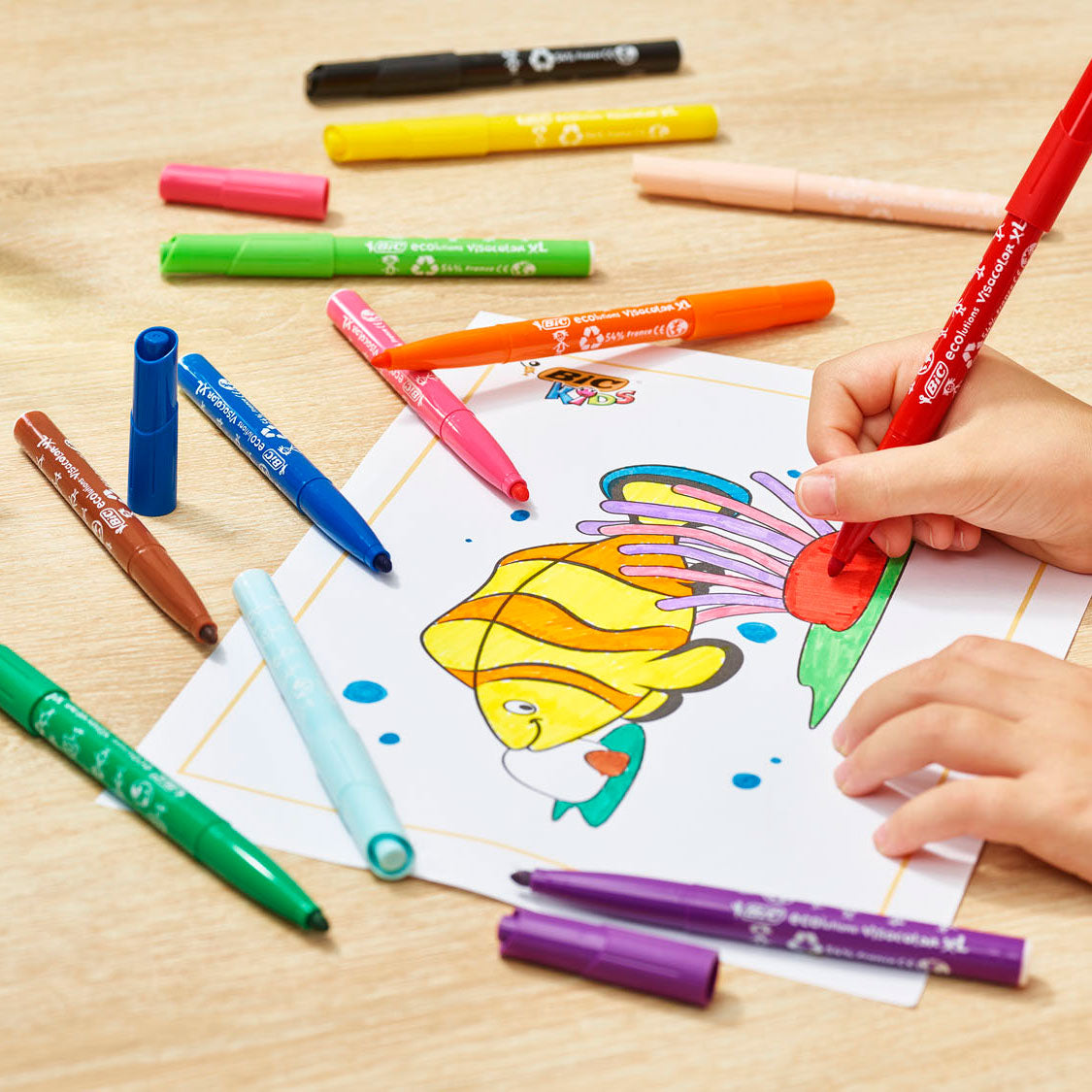 Bic kids visacolor xl, 8st.