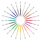 Bic kids illusion - kleurpotloden - kinderen en volwassenen - verschillende kleuren - potlood - 24 stuks