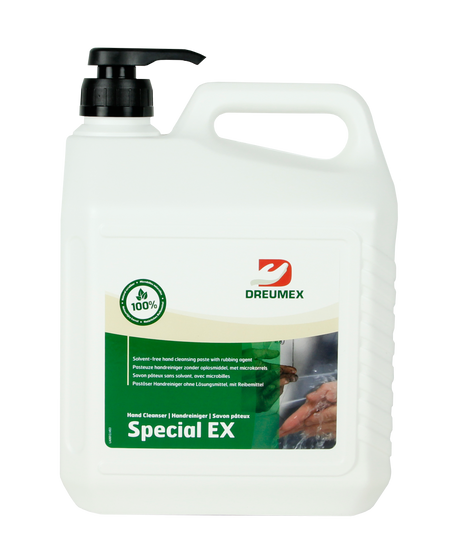 Dreumex zeep special ex wit can met pomp 2,7kg