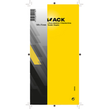 Mack 1013612 - 2 zware scharnieren verzinkt h 100 x b 76 mm | 5 stuks