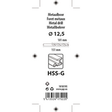 Mack 1018195 - metaalboor hss g din 338 ø 12,5 x 151 mm | 5 stuks