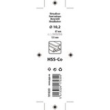 Mack 1018203 - metaalboor hss co5% din 338 ø 10,2 x 133 mm | 5 stuks