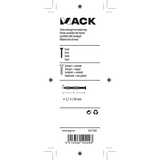 Mack 1017189 - stalen ribnagel vk st.gehard + verz.14 st 2,7 x 60 mm | 10 stuks