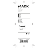 Mack 1017192 - bloknagel staal verzinkt 50 gr16 mm | 10 stuks