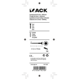 Mack 1017309 - spaanplschr.vzkop-zelfb. geelverz. 9 st 4,5 x 70 mm | 10 stuks