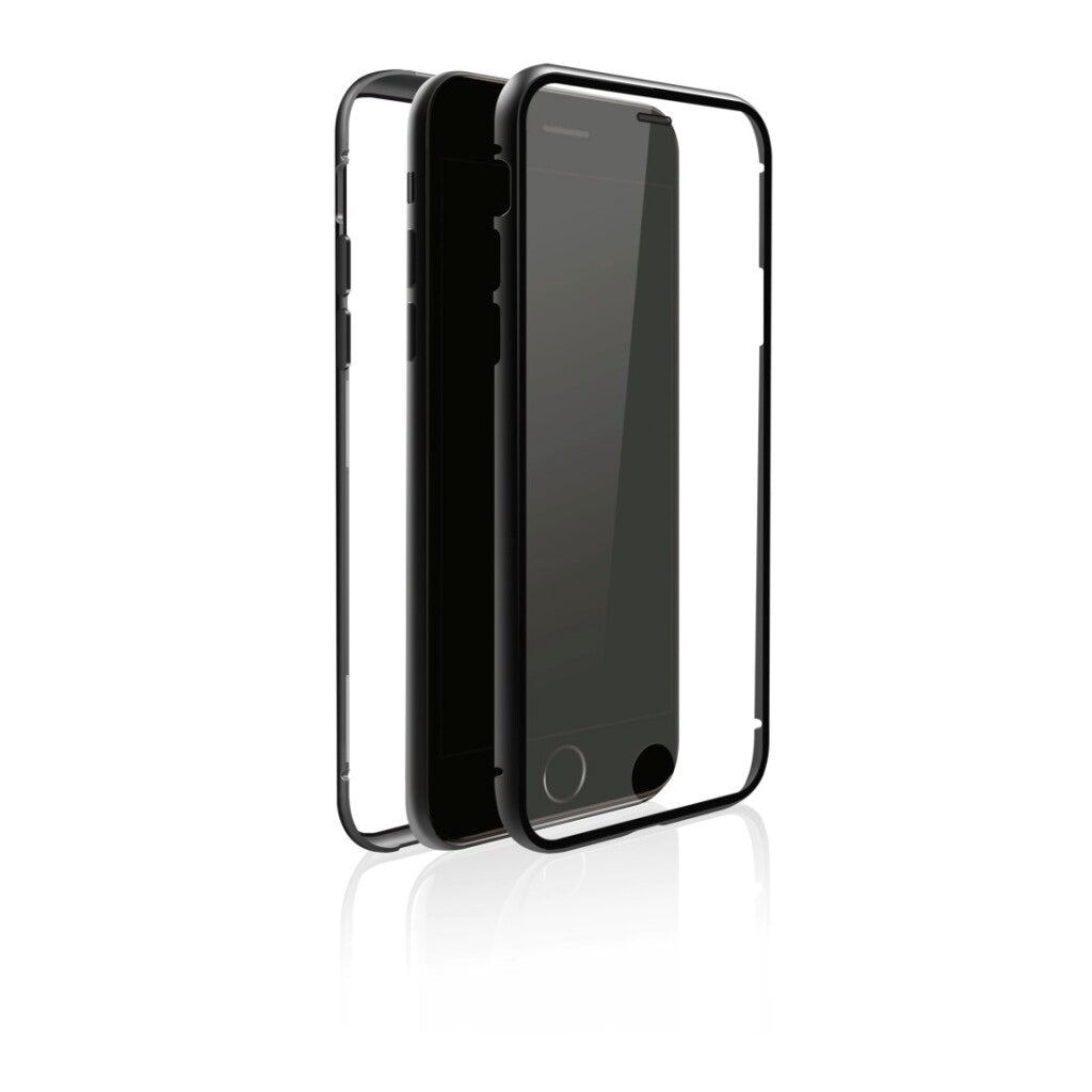 Black rock black cover 360° glass iphone 7 8 zwart