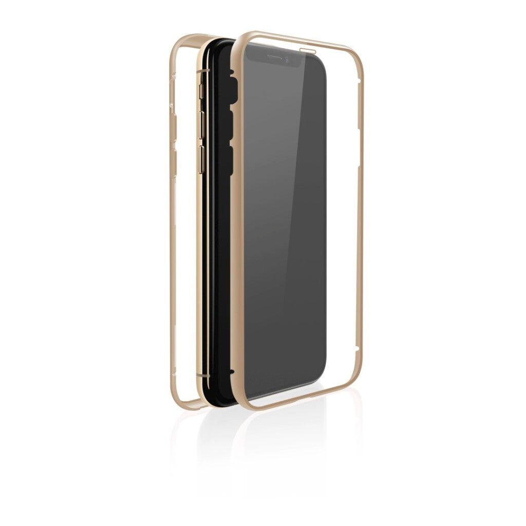 White diamonds white diamonds cover 360° glass iphone 11 goud