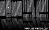 Unleazhed unscratch - frame protection film gravelbike bpg01 topolines white