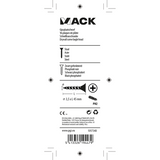 Mack 1017340 - gipsplaatschroef zwart gefosf. 20 st 3,5 x 45 mm | 5 stuks