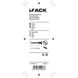 Mack 1019650 - houtschroef verzonken kop messing 12st 3,5 x 16 mm | 10 stuks