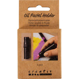 Creativ company https: www.cchobby.nl houder-oilepastel-l-6-2-cm-d-1-cm-zwart-3-stuk-1-stuk