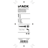 Mack 1017487 - zelftappende schroef bvk verz.14 st 4,8 x 19 mm | 10 stuks