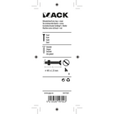 Mack 1017501 - metaalschroef verz. kop + moer verz. 14st m5 x 25 mm | 10 stuks