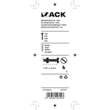 Mack 1017516 - metaalschroef cyl. kop + moer verz. 24 st m3 x 20 mm | 10 stuks