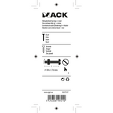 Mack 1017517 - metaalschroef cyl. kop + moer verz. 20 st m4 x 16 mm | 10 stuks