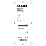 Mack 1017538 - afbreek-metaalschroef verz. 4 st m4 x 35 mm | 10 stuks