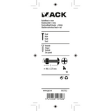 Mack 1017552 - kachelbout + moer staal verzinkt 8 st m6 x 25 mm | 5 stuks