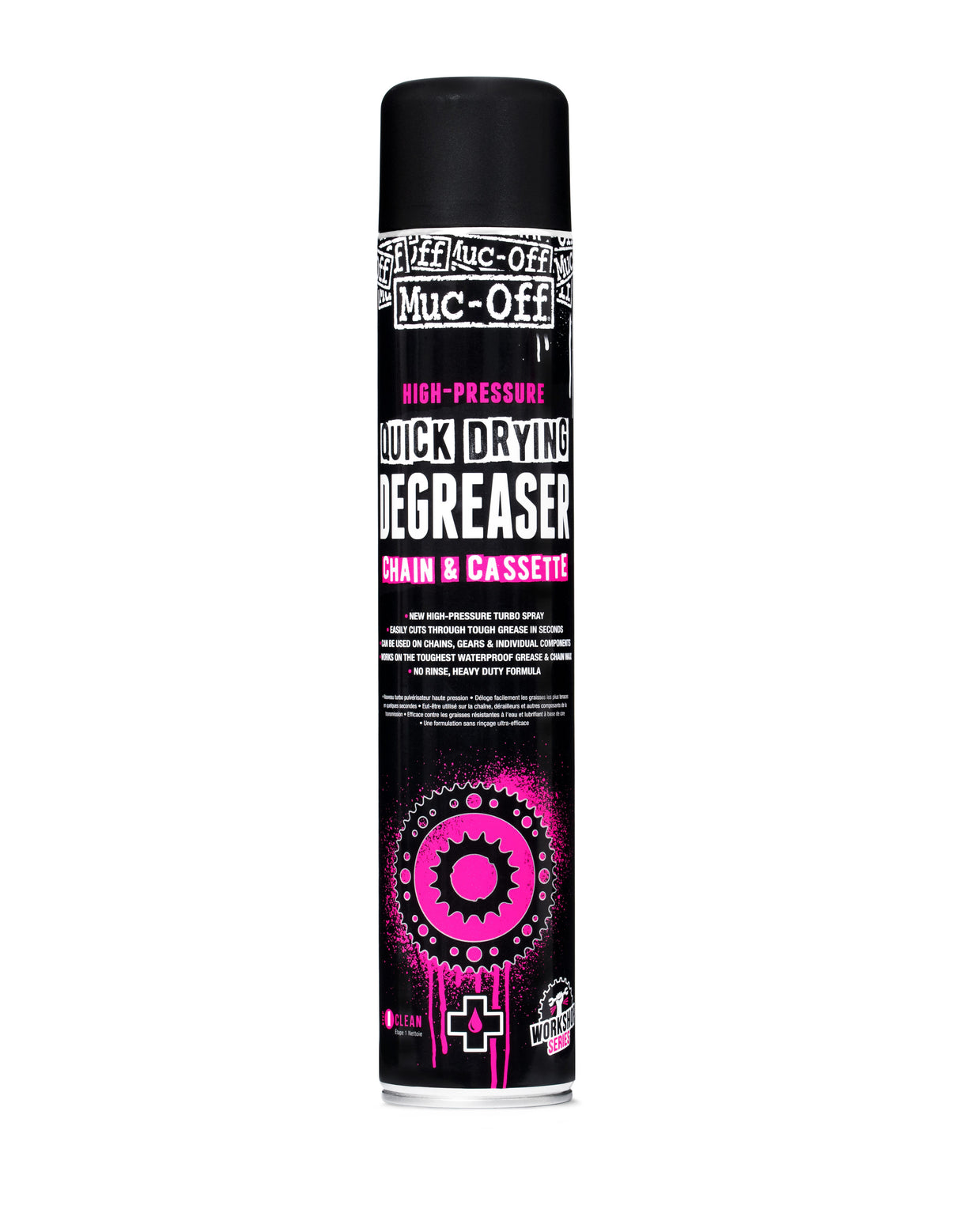Muc-off ontvetter quick drying degreaser 750ml