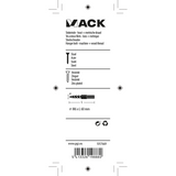 Mack 1017669 - stokeinde hout + metr. draad verz. 5 st m6x60 | 10 stuks