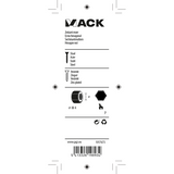Mack 1017673 - zeskant moer staal verzinkt 50 st m 4 | 10 stuks