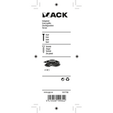 Mack 1017708 - inslagmoer staal verzinkt 4 st m5 | 10 stuks