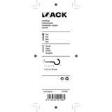 Mack 1017802 - schroefhaak staal verzinkt 4st 5,0 x 40 mm | 5 stuks